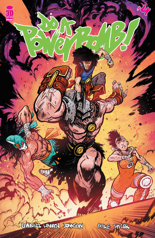 Do A Powerbomb #4 (Of 7) Cover A Johnson & Spicer | Odin's Place