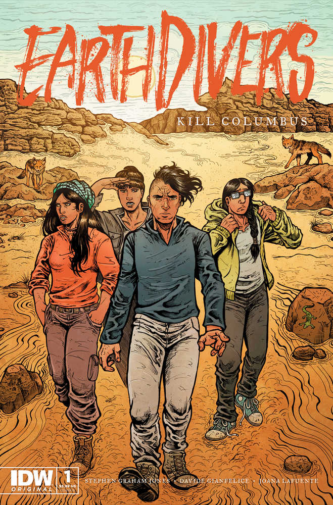 Earthdivers #1 Cover B Wolf (Mature) | Odin's Place