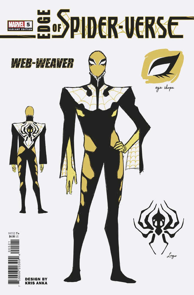 Edge Of Spider-Verse #5 (Of 5) 10 Copy Variant Edition Anka Design Variant | Odin's Place