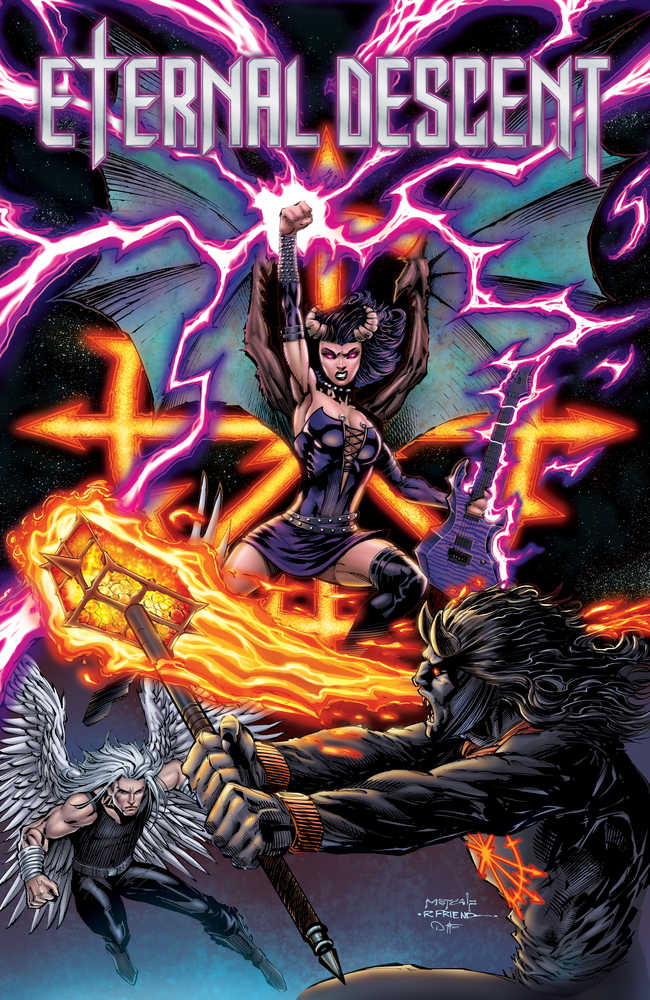 Eternal Descent #1 Cover B 5 Copy Variant Edition Metcalf Angels & Devils | Odin's Place