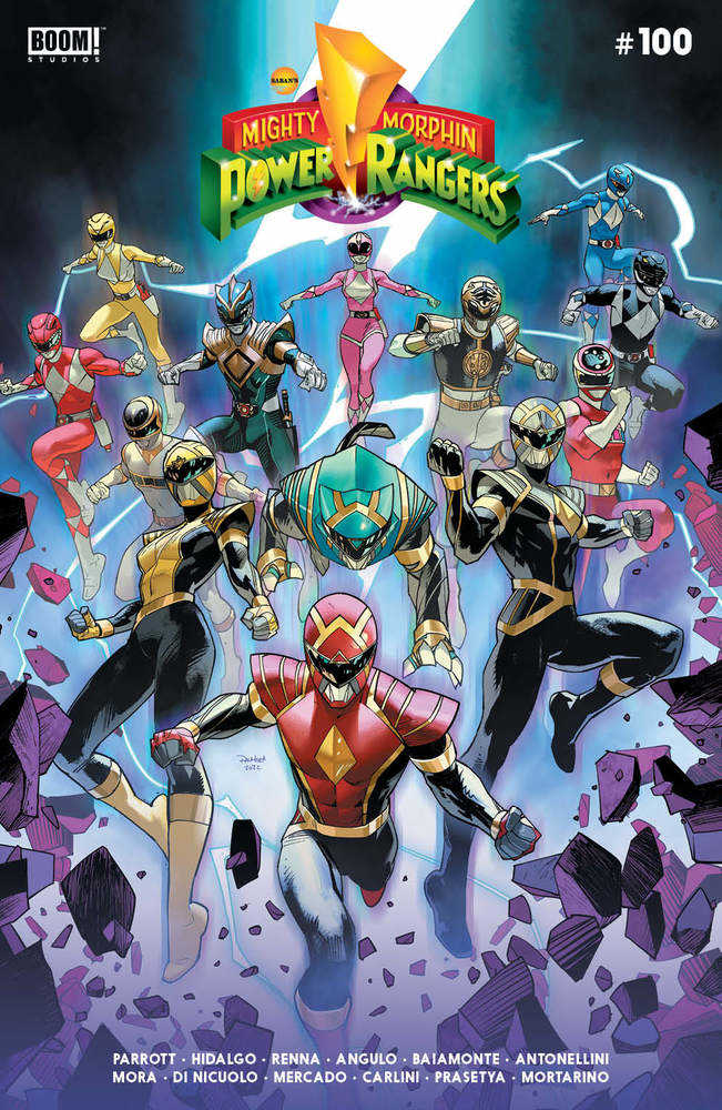 Mighty Morphin Power Rangers #100 Cover A Mora | Odin's Place