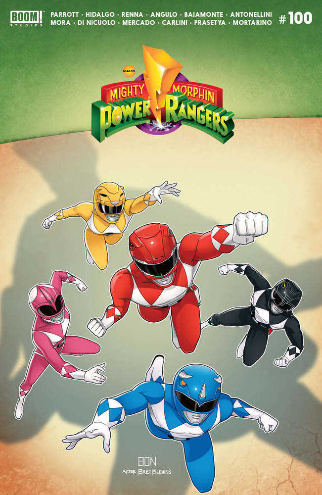 Mighty Morphin Power Rangers #100 Cover B Bernardo | Odin's Place