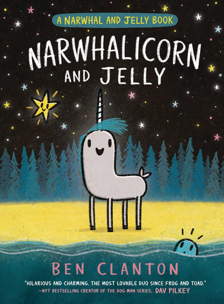 Narwhal & Jelly Hardcover Graphic Novel Volume 07 Narwhalicorn And Jelly | Odin's Place