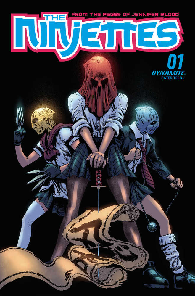 Ninjettes #1 (Of 5) Cover B Lau | Odin's Place