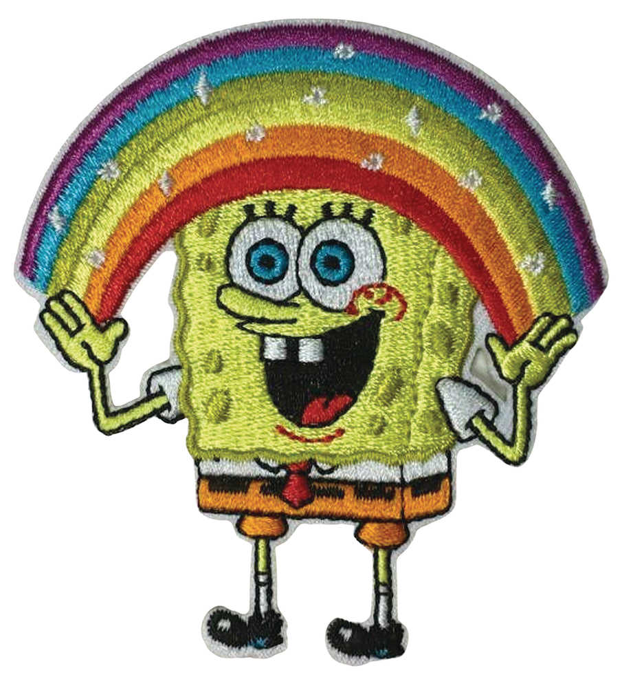 Spongebob Squarepants Imagination Rainbow Patch | Odin's Place