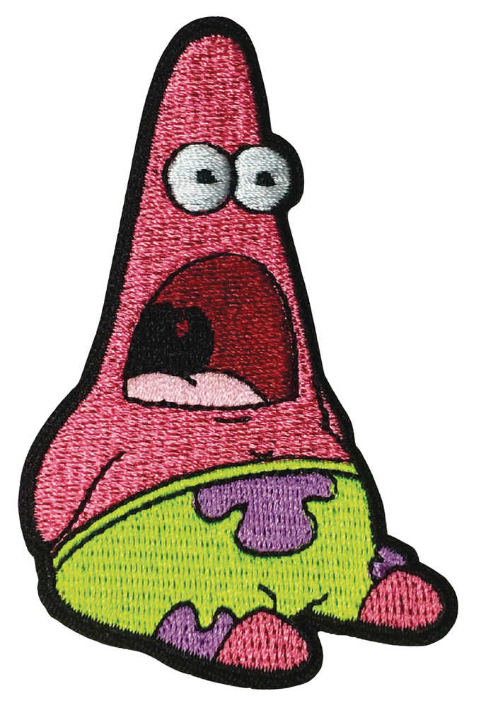 Spongebob Squarepants Shocked Patrick Patch | Odin's Place