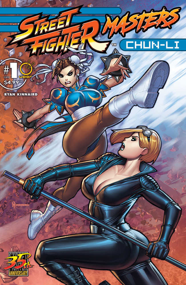 Street Fghters Masters Chun Li #1 Cover B Kinnarid | Odin's Place