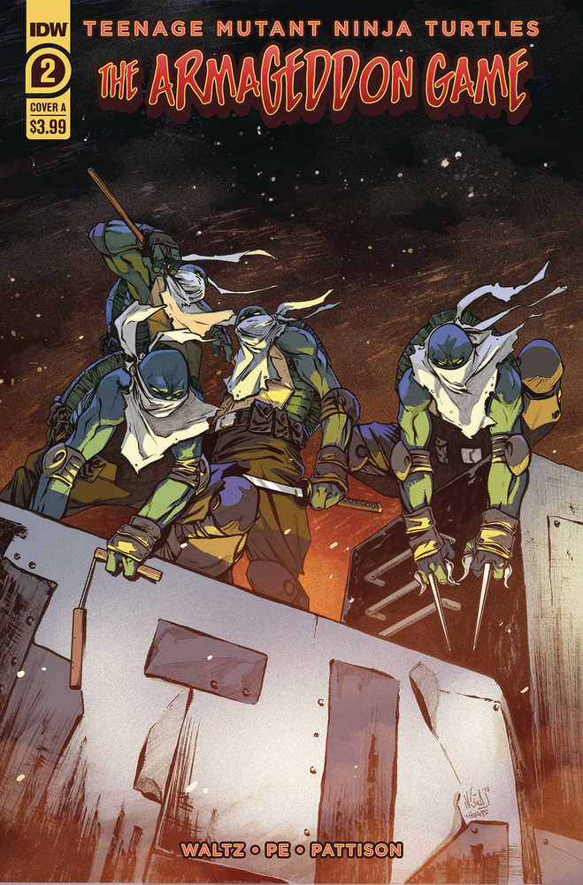 Teenage Mutant Ninja Turtles Armageddon Game #2 Cover A Federici | Odin's Place