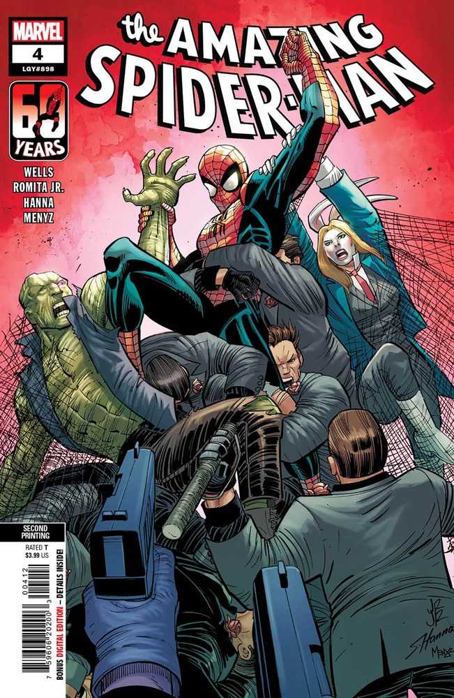 Amazing Spider-Man #4 2ND Printing Romita Jr Variant | Odin's Place