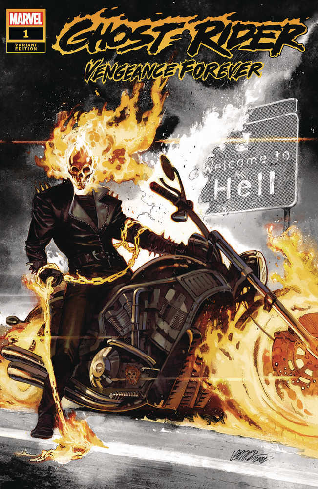 Ghost Rider Vengeance Forever #1 Larraz Diamond Retailer Variant | Odin's Place