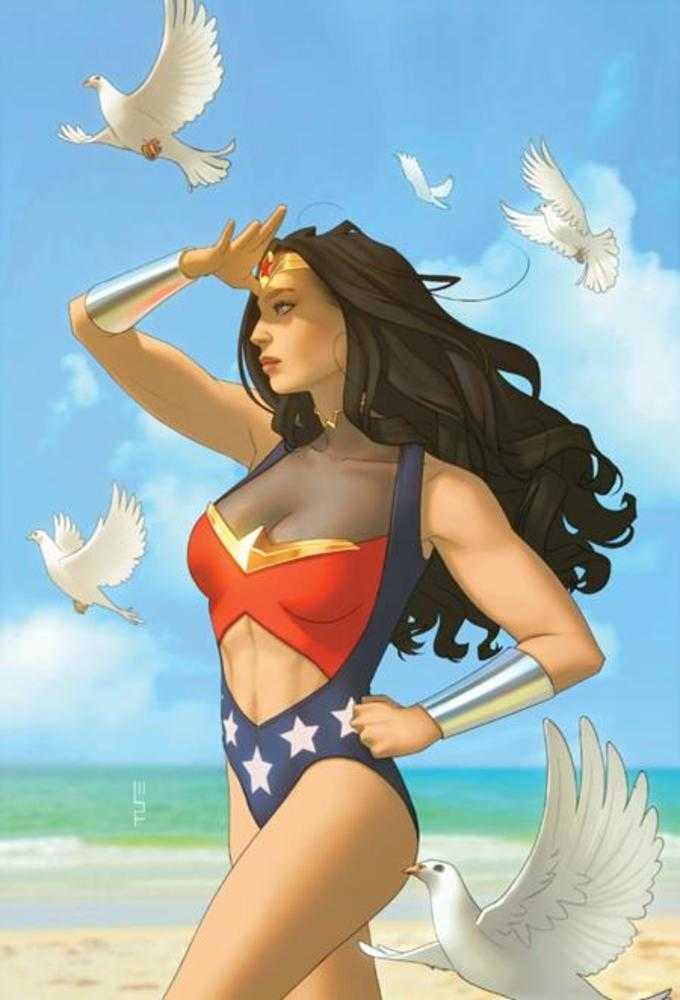 Wonder Woman #790 Cover C W Scott Forbes Swimsuit Card Stock Variant | Odin's Place