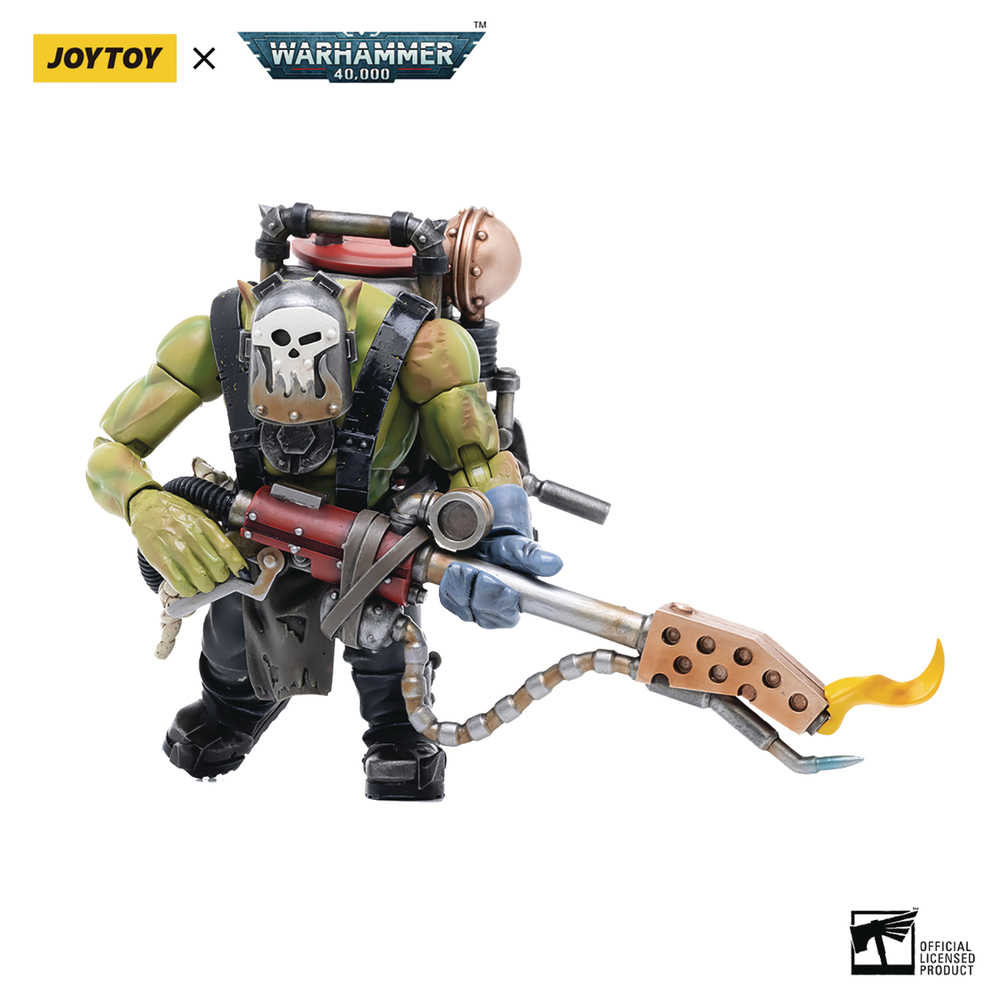 Joytoy Wh 40k Ork Kommandos Burna Boy Ragrob 1/18 Action Figure  ( | Odin's Place