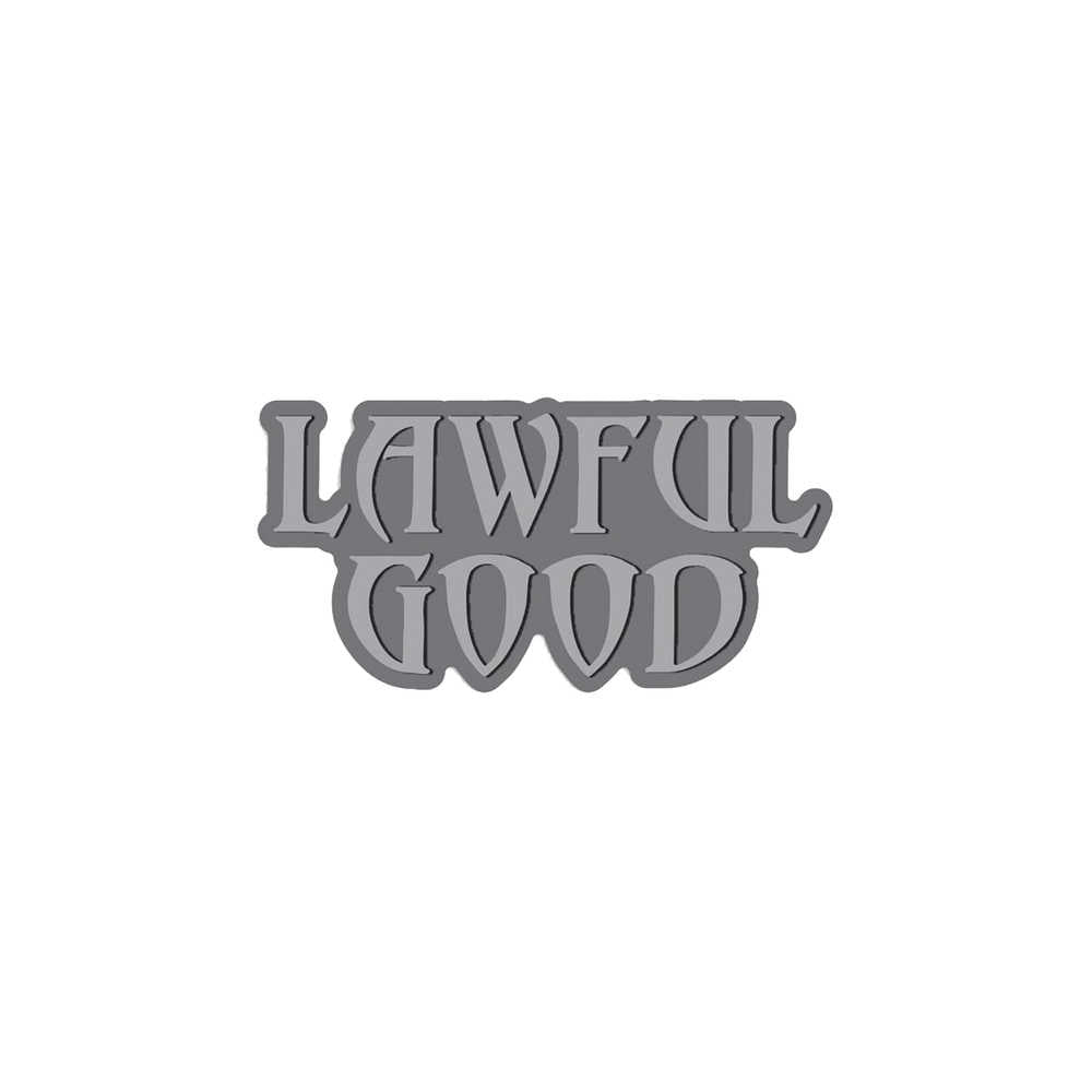 Moral Alignment Lawful Good Enamel Pin | Odin's Place
