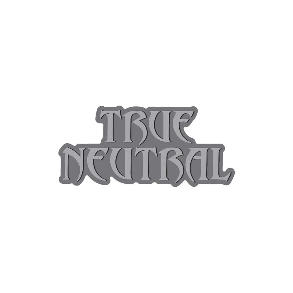 Moral Alignment True Neutral Enamel Pin | Odin's Place