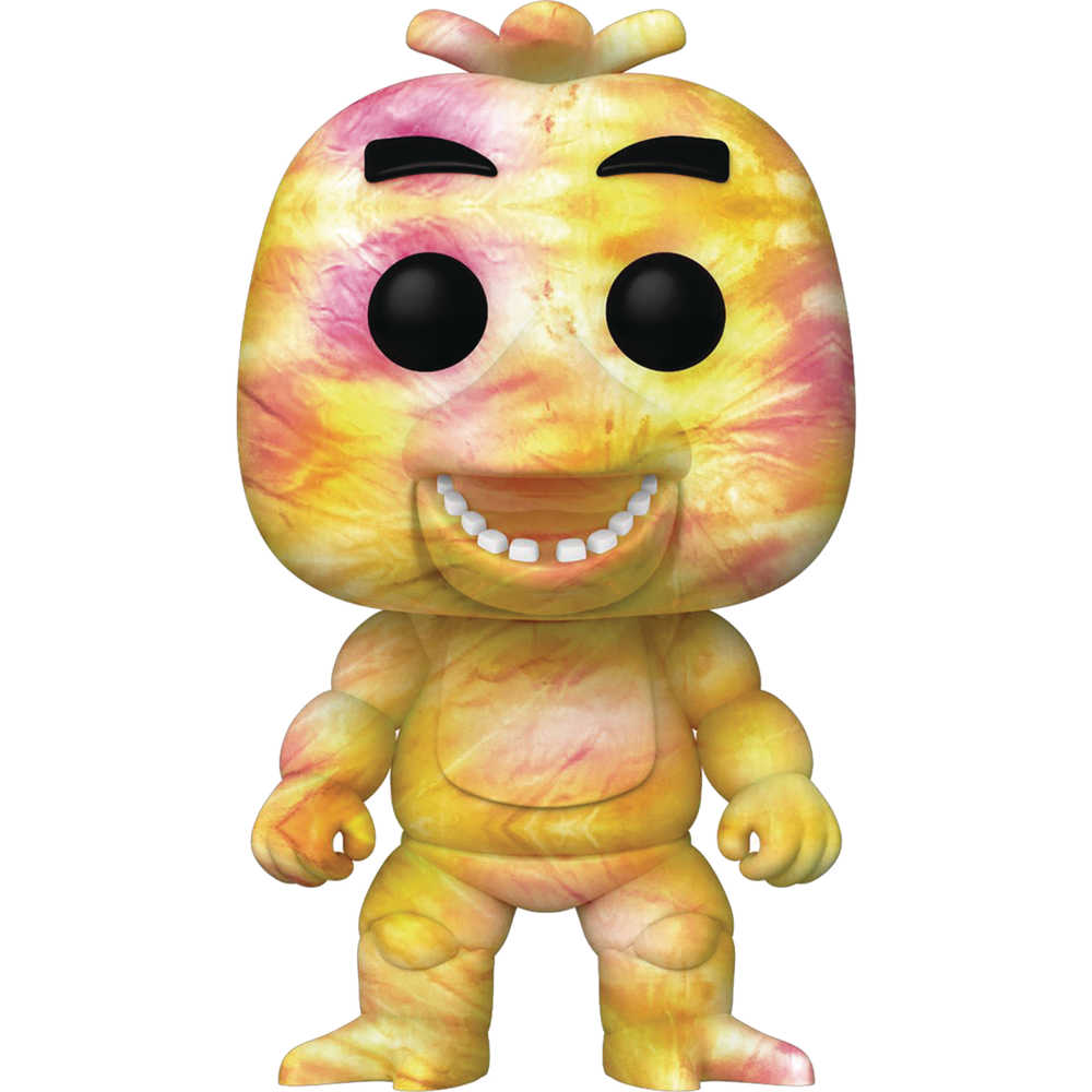 Pop Games Five Nights At Freddys Tiedye Chica Vinyl Figure | Odin's Place