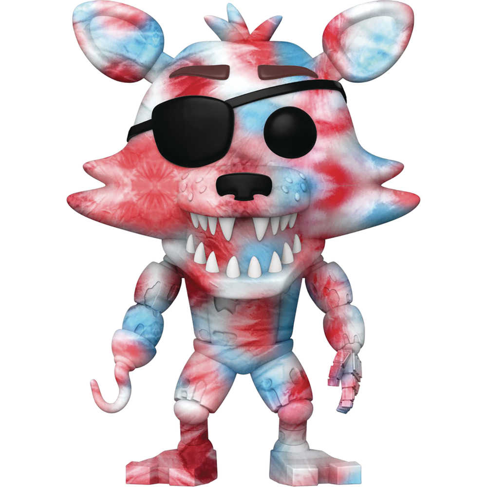 Pop Games Five Nights At Freddys Tiedye Foxy Vinyl Figure | Odin's Place