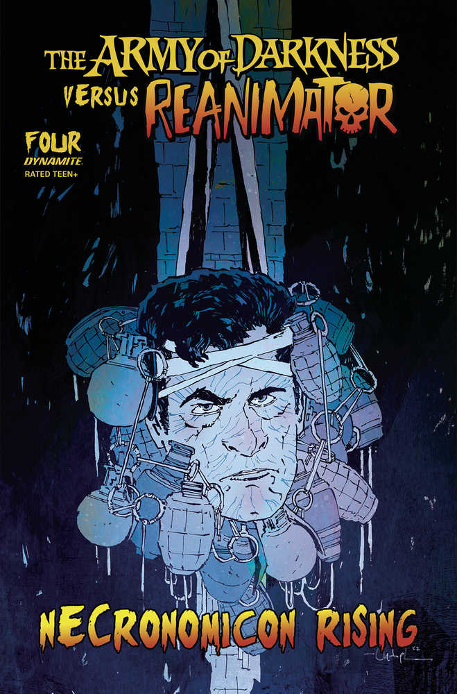 Aod vs Reanimator Necronomicon Rising #4 Cover B Mitten | Odin's Place