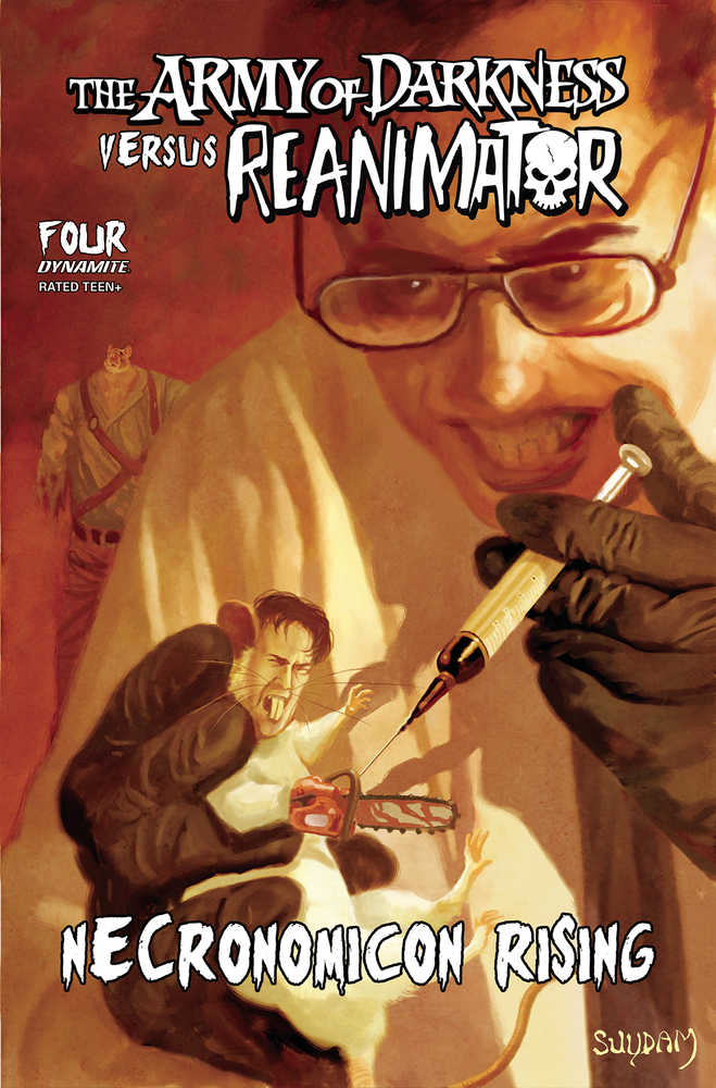 Aod vs Reanimator Necronomicon Rising #4 Cover C Suydam | Odin's Place