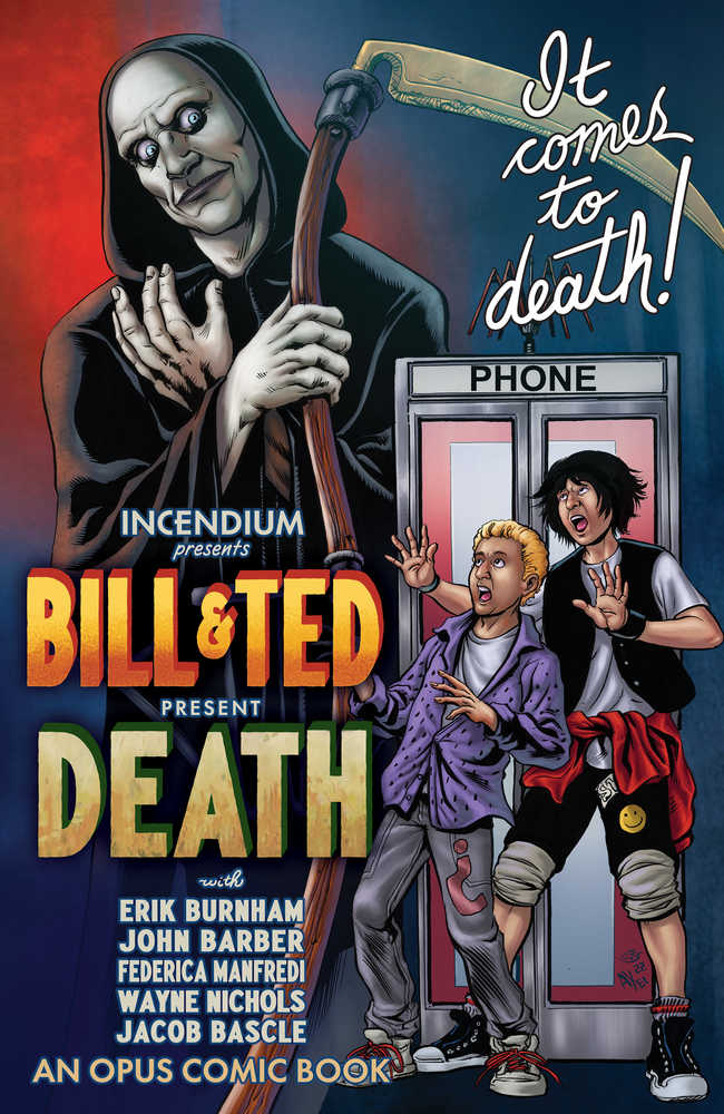 Bill & Ted Present Death One Shot Cover B 5 Copy Variant Edition Monster | Odin's Place