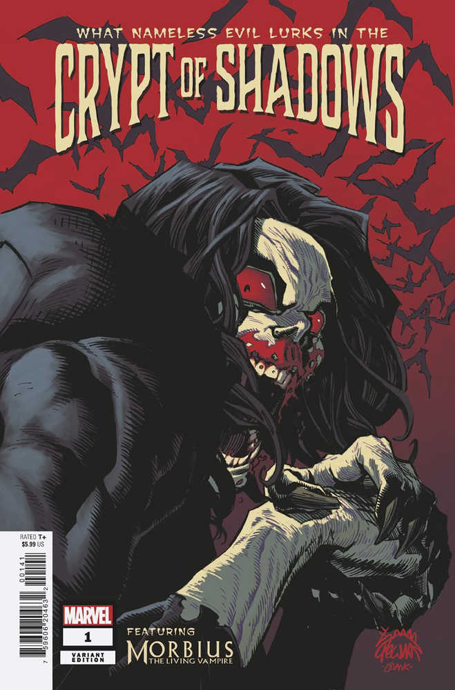 Crypt Of Shadows #1 Stegman Morbius Variant | Odin's Place