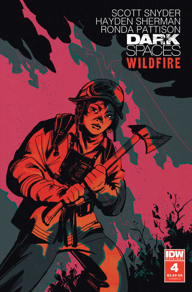 Dark Spaces Wildfire #4 Cover D Sterle (Mature) | Odin's Place