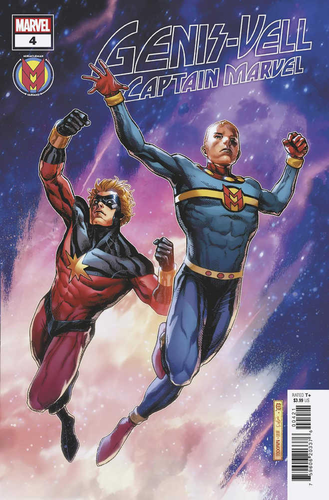 Genis-Vell Captain Marvel #4 (Of 5) Cheung Miracleman Variant | Odin's Place