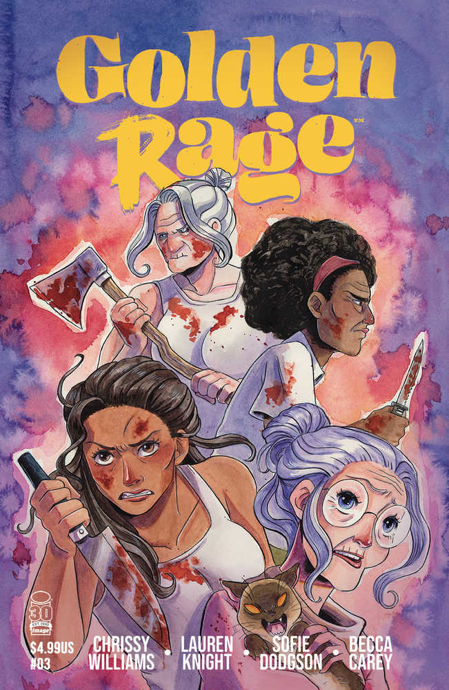 Golden Rage #3 (Of 5) Cover B Lenox (Mature) | Odin's Place
