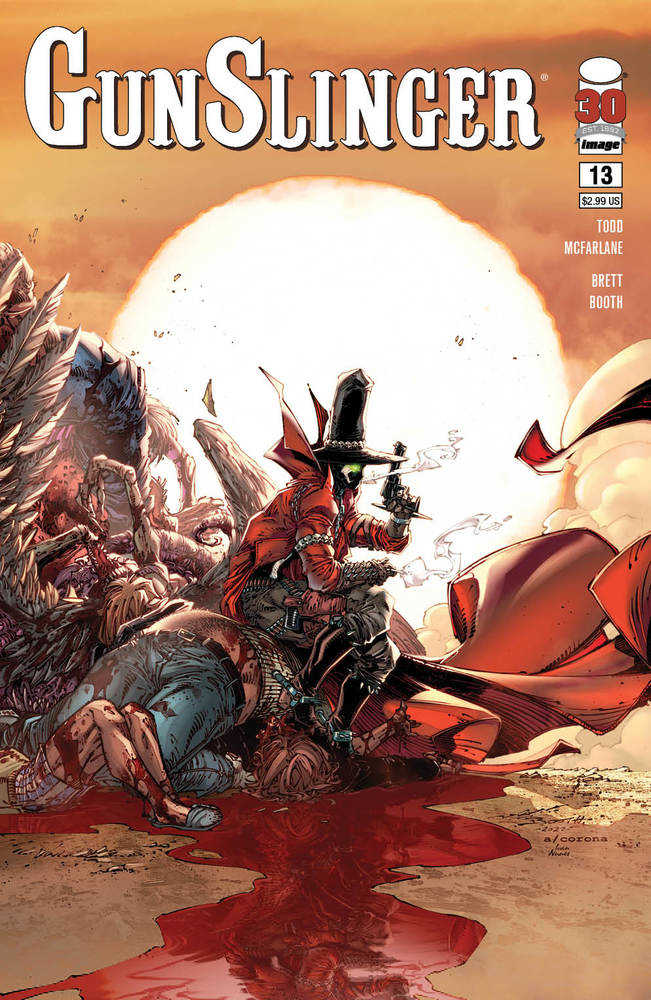 Gunslinger Spawn #13 Cover B Booth | Odin's Place