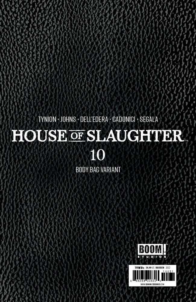House Of Slaughter #10 Cover C Bodybag Variant Harren | Odin's Place