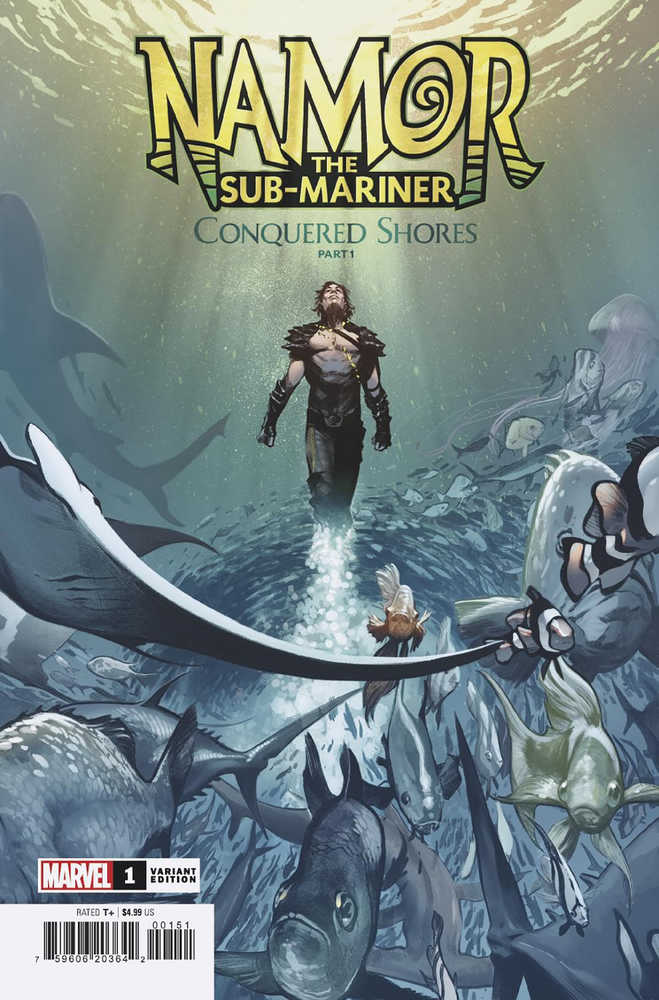 Namor Sub-Mariner Conquered Shores #1 (Of 5) Larraz Variant | Odin's Place