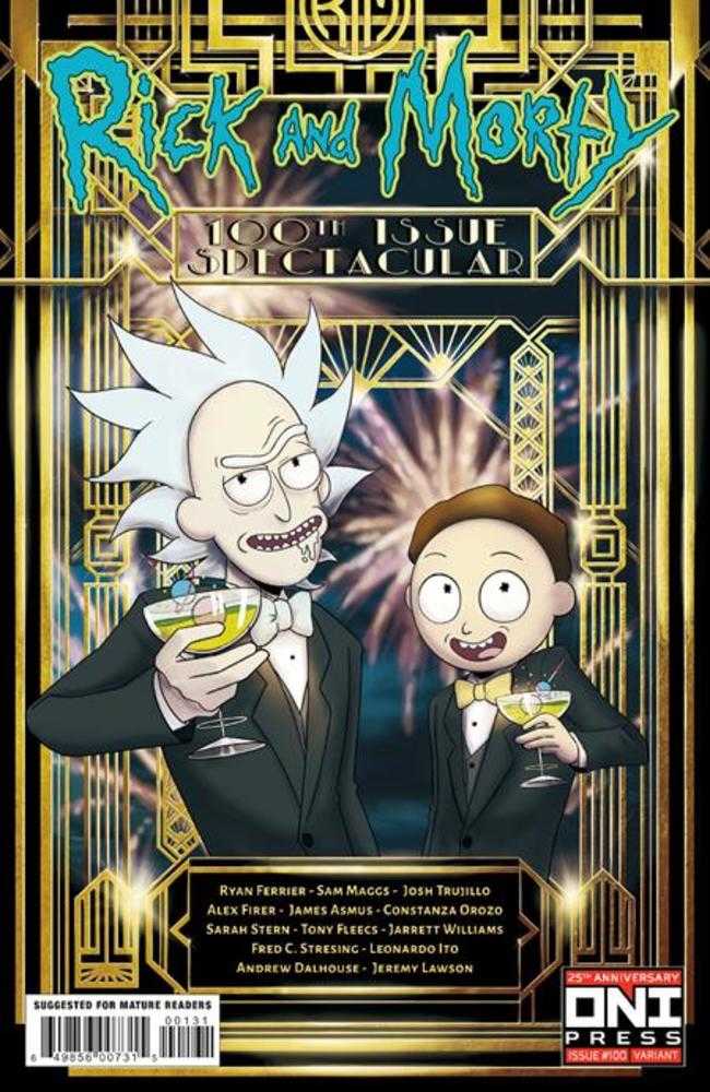 Rick And Morty #100 Cover C Julieta Colas Variant | Odin's Place
