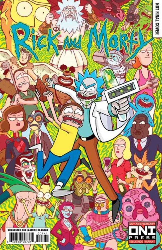 Rick And Morty #100 Cover D Marc Ellerby Variant | Odin's Place