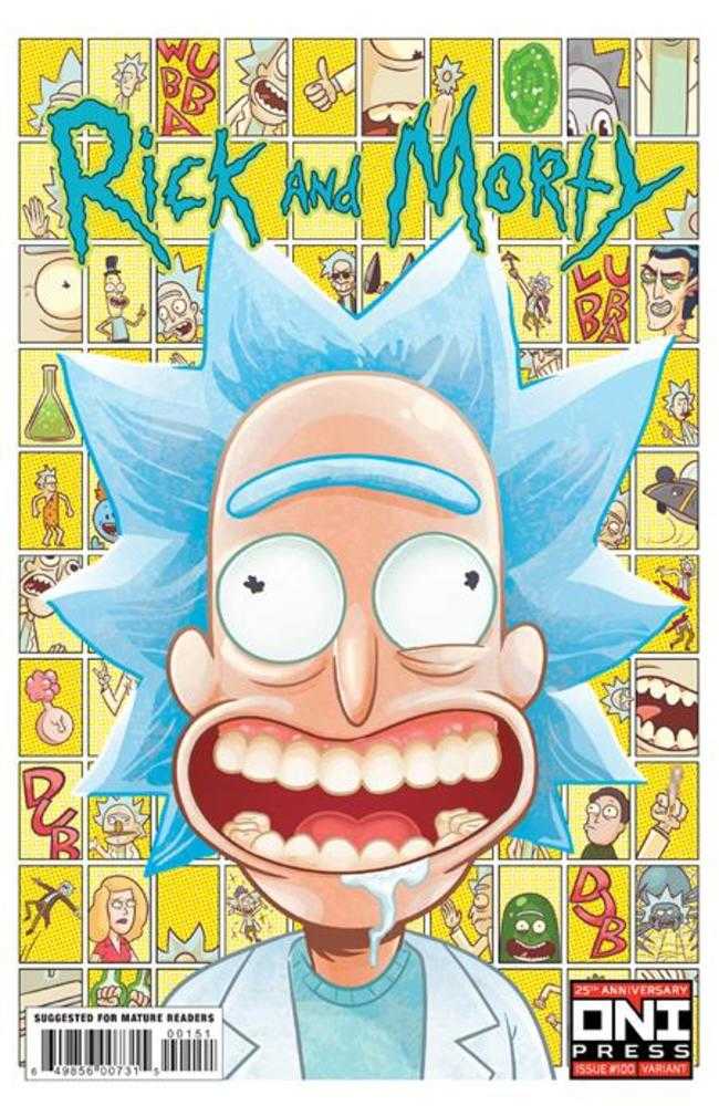 Rick And Morty #100 Cover E Fred Stresing Variant | Odin's Place