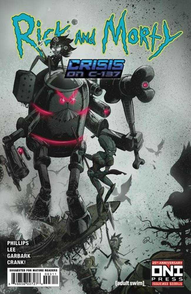 Rick And Morty Crisis On C 137 #3 (Of 4) Cover A Ryan Lee | Odin's Place