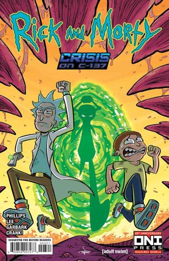 Rick And Morty Crisis On C 137 #3 (Of 4) Cover B Julien Pare Sorel Variant | Odin's Place