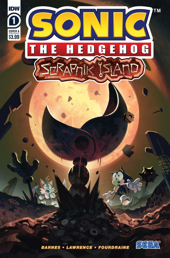 Sonic The Hedgehog Scrapnik Island #1 Cover A Fourdraine | Odin's Place
