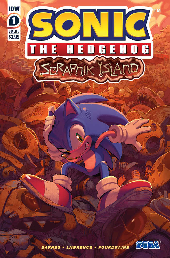 Sonic The Hedgehog Scrapnik Island #1 Cover B Ho Kim | Odin's Place