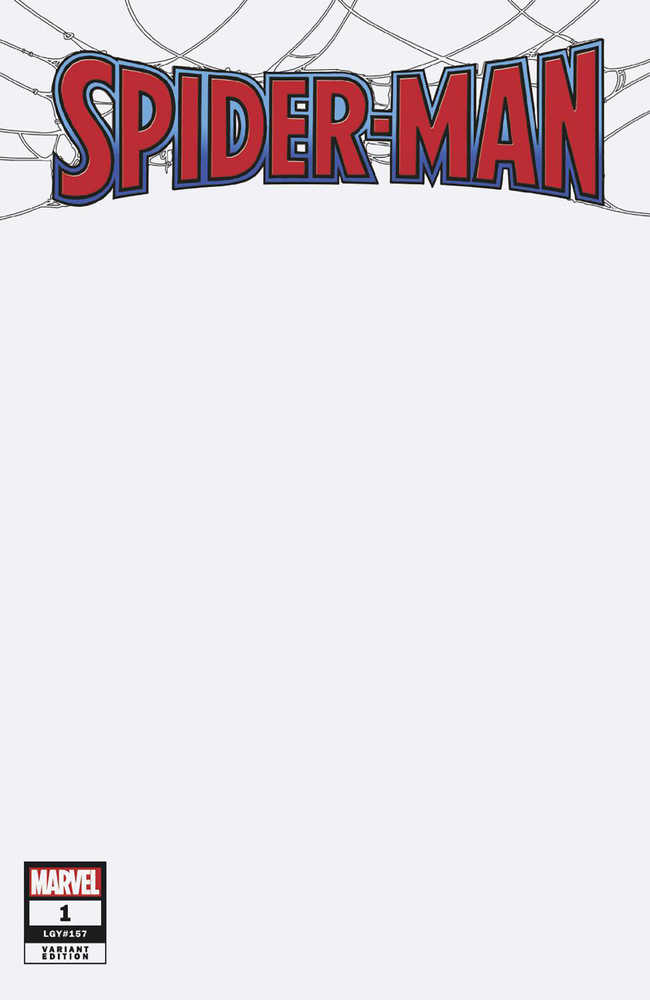 Spider-Man #1 Blank Cover Variant | Odin's Place