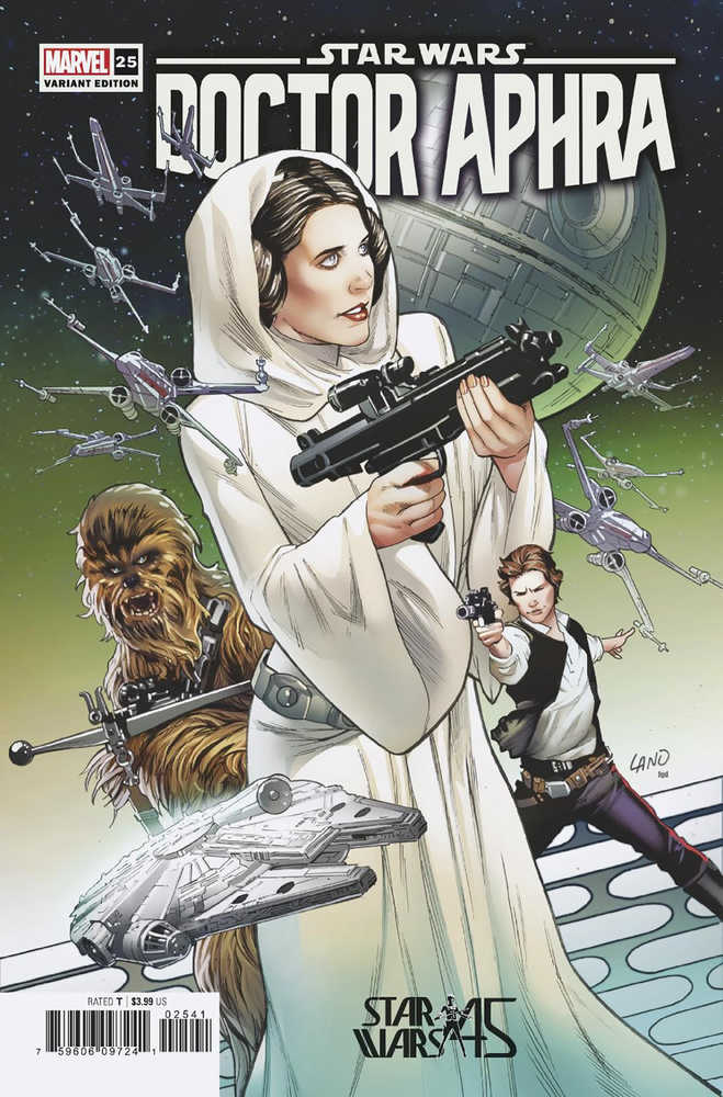 Star Wars Doctor Aphra #25 Land New Hope 45th Anniversary Variant | Odin's Place