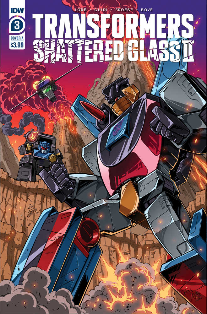 Transformers Shattered Glass II #3 Cover A Guidi | Odin's Place