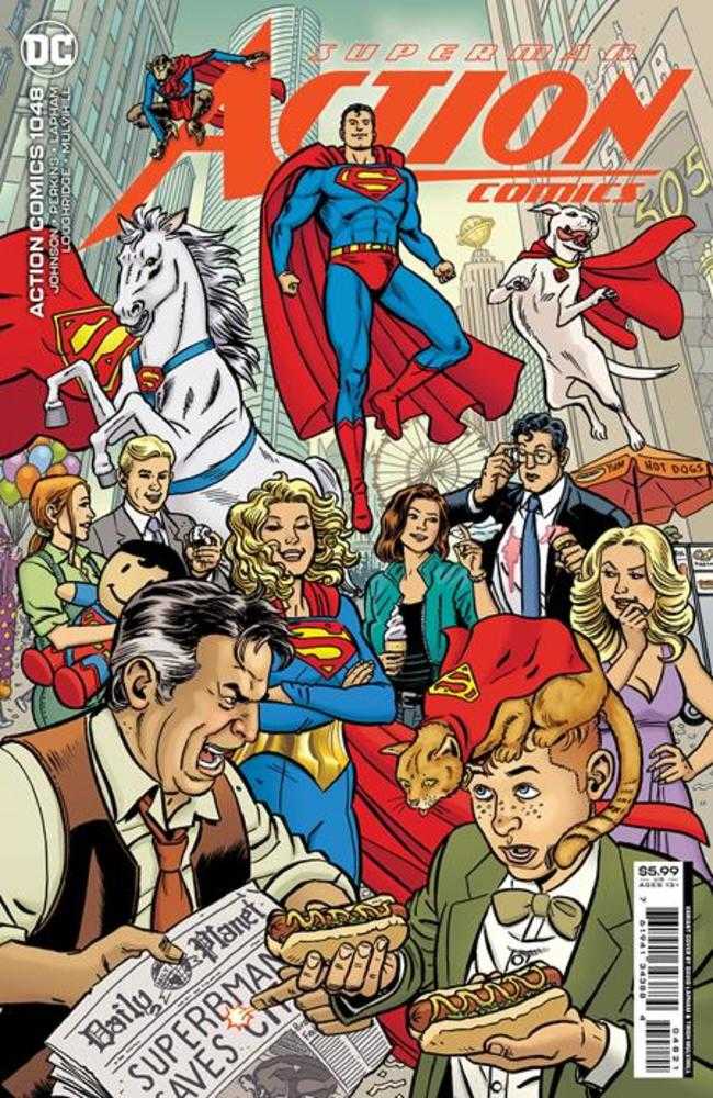 Action Comics #1048 Cover B David Lapham Card Stock Variant (Kal-El Returns) | Odin's Place