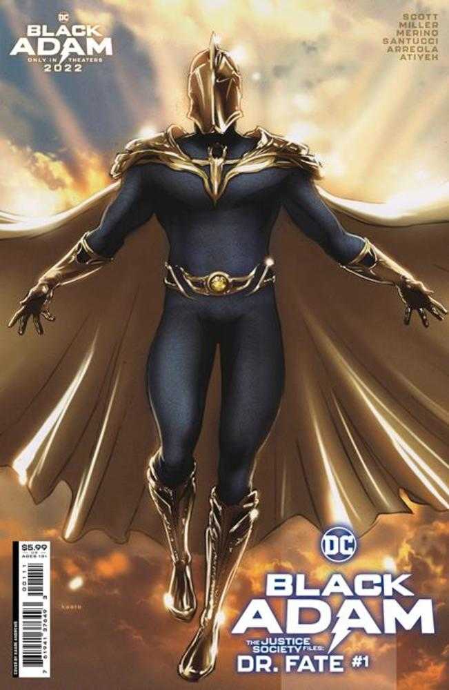 Black Adam The Justice Society Files Doctor Fate #1 (One Shot) Cover A Kaare Andrews | Odin's Place