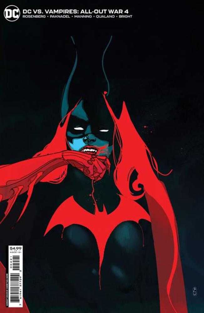 DC vs Vampires All-Out War #4 (Of 6) Cover B Christian Ward Card Stock Variant | Odin's Place