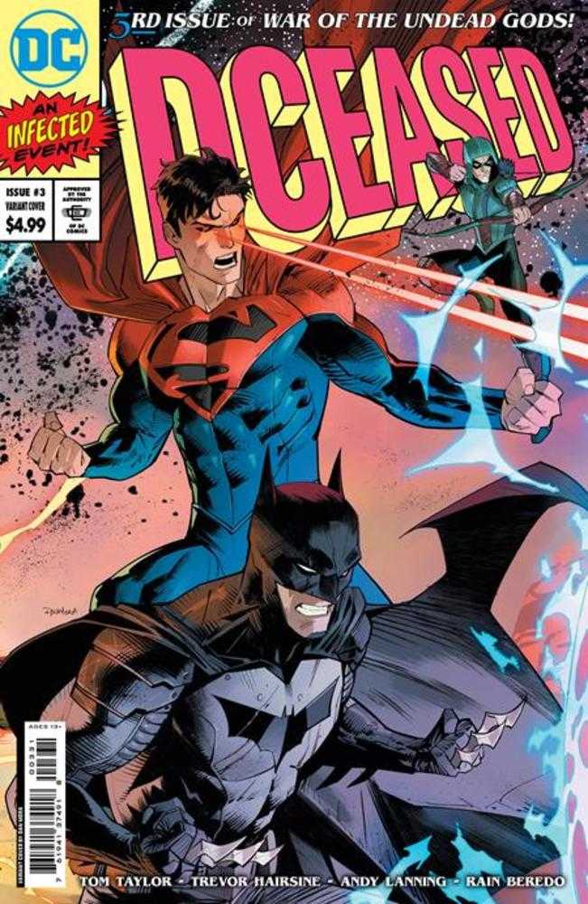 Dceased War Of The Undead Gods #3 (Of 8) Cover B Dan Mora Homage Card Stock Variant | Odin's Place