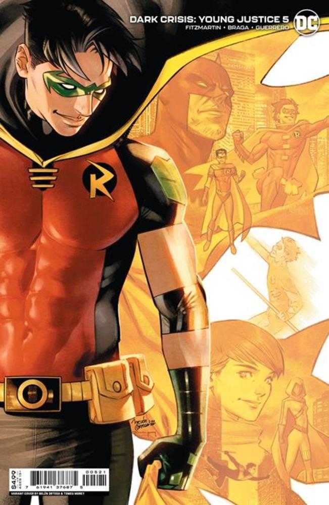 Dark Crisis Young Justice #5 (Of 6) Cover B Belen Ortega Card Stock Variant | Odin's Place