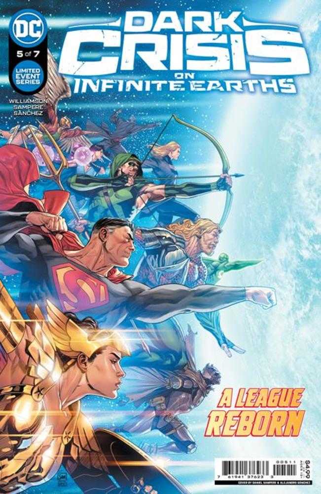 Dark Crisis On Infinite Earths #5 (Of 7) Cover A Daniel Sampere & Alejandro Sanchez | Odin's Place