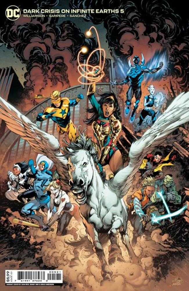 Dark Crisis On Infinite Earths #5 (Of 7) Cover B Ivan Reis & Danny Miki Card Stock Variant | Odin's Place