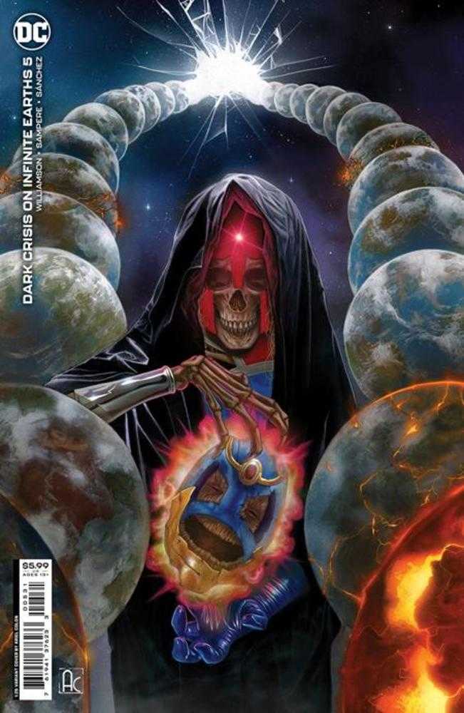 Dark Crisis On Infinite Earths #5 (Of 7) Cover D 1 in 25 Ariel Colon Card Stock Variant | Odin's Place