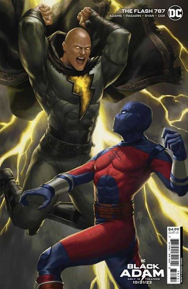 Flash #787 Cover C Ejikure Black Adam Movie Card Stock Variant | Odin's Place