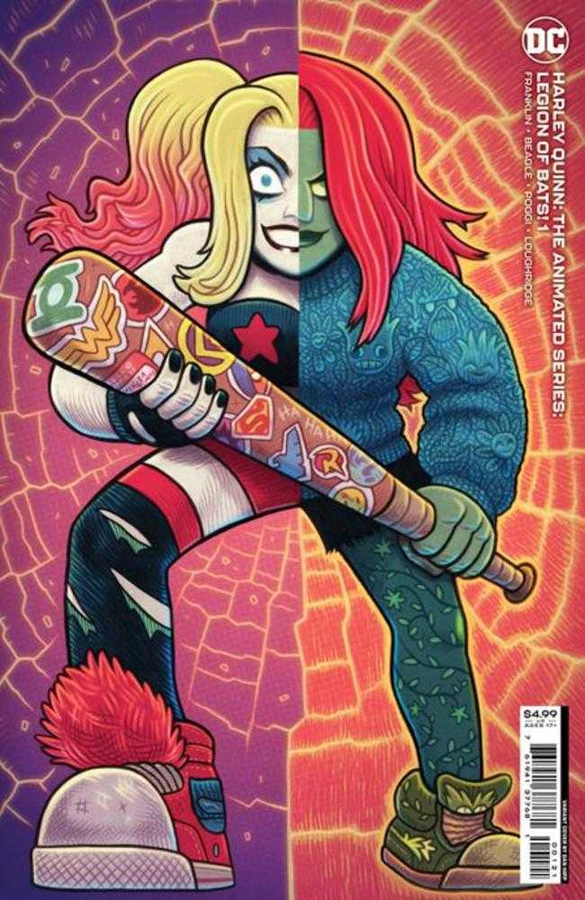 Harley Quinn The Animated Series Legion Of Bats #1 (Of 6) Cover B Dan Hipp Card Stock Variant (Mature) | Odin's Place